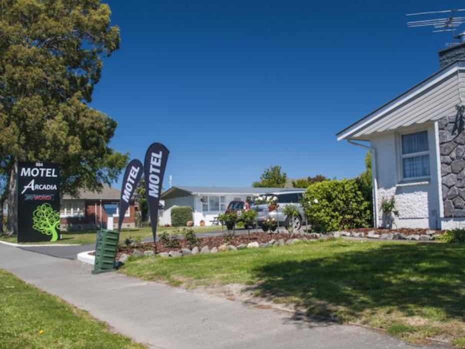 Arcadia Motel Christchurch Exteriér fotografie