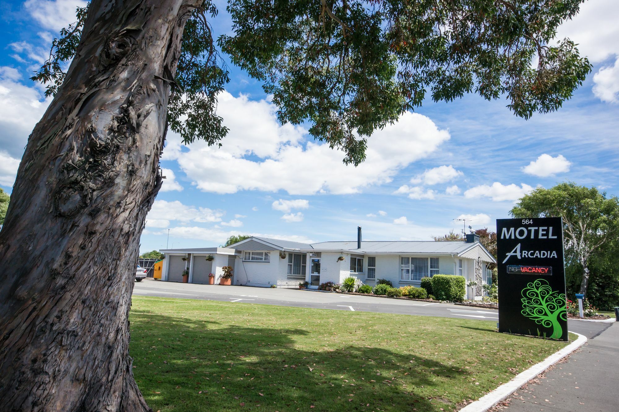 Arcadia Motel Christchurch Exteriér fotografie
